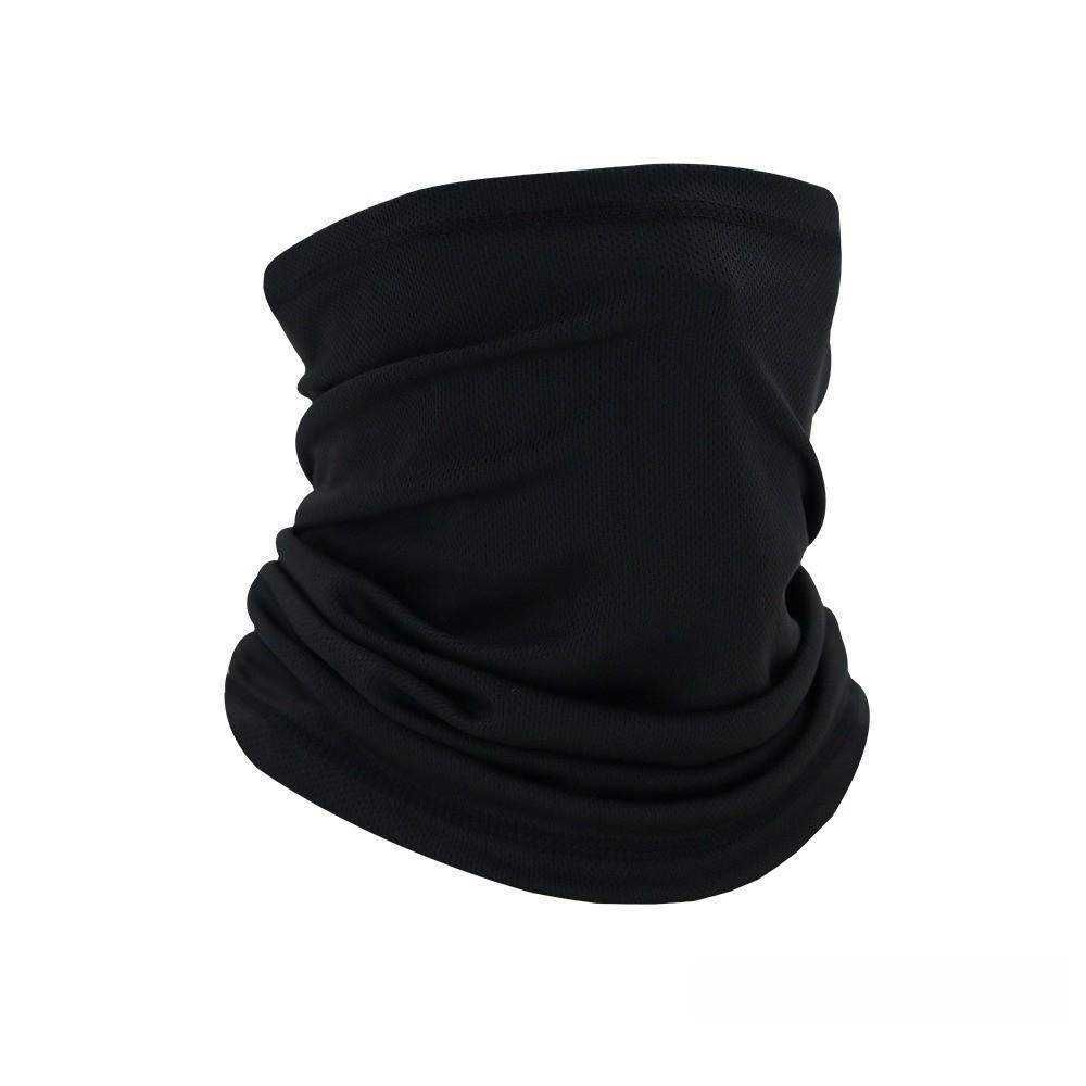 Multifunctional Sunscreen Neck Gaiter Ice Feeling Quick-drying Half Face Mask Breathable Elastic Tube Scarf for Outdoor Sport