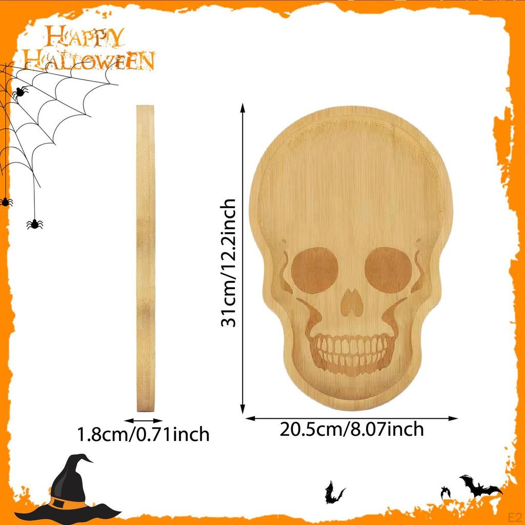 Halloween Charcuterie Cheese Cutting Board Multiuse for Candy Dessert Fruits