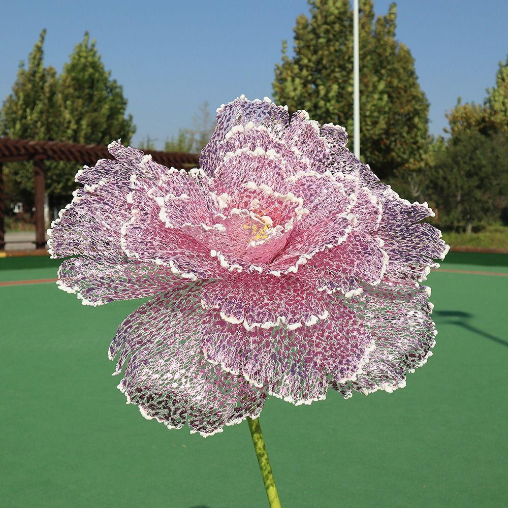 30 см поддельный цветок полые фотографии реквизит большой имитация цветка открытый торговый центр