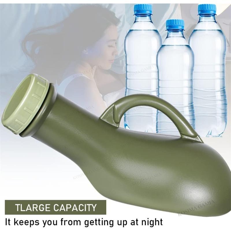 1000ml Urinal Incontinence Bottles Portable Pee Bottle Urine Bottle Large Pee Containers for Camping Car Travel Bottling Queue 4