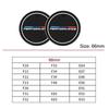 BAGF7 2026 Car Sticker Car Coaster Water Cup Bottle Holder Anti-slip Pad Mat for BMW E60 E70 E82 E88 E90 E92 F01 F10 F30 G01 G20 G21 G