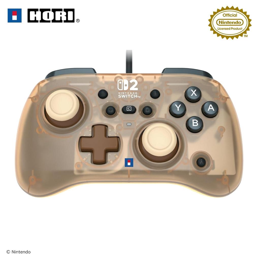 Продукт, лицензированный Nintendo Hori Pad TURBO Mini Switch 2 Мокко