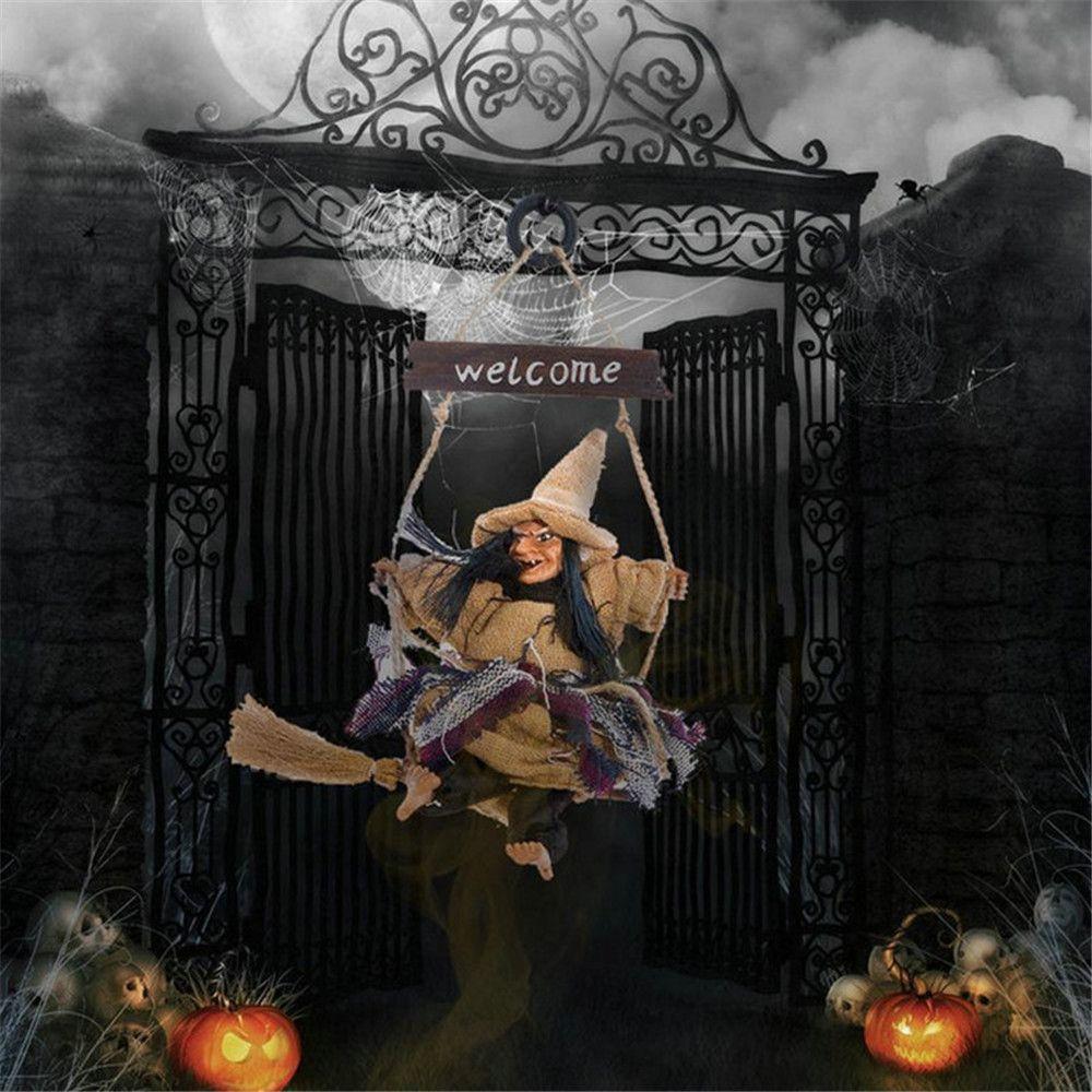 Жуткий реквизит Куклы-ведьмы Декор для дома, бара, клуба Реквизит для дома с привидениями Хэллоуин Подвесной призрак