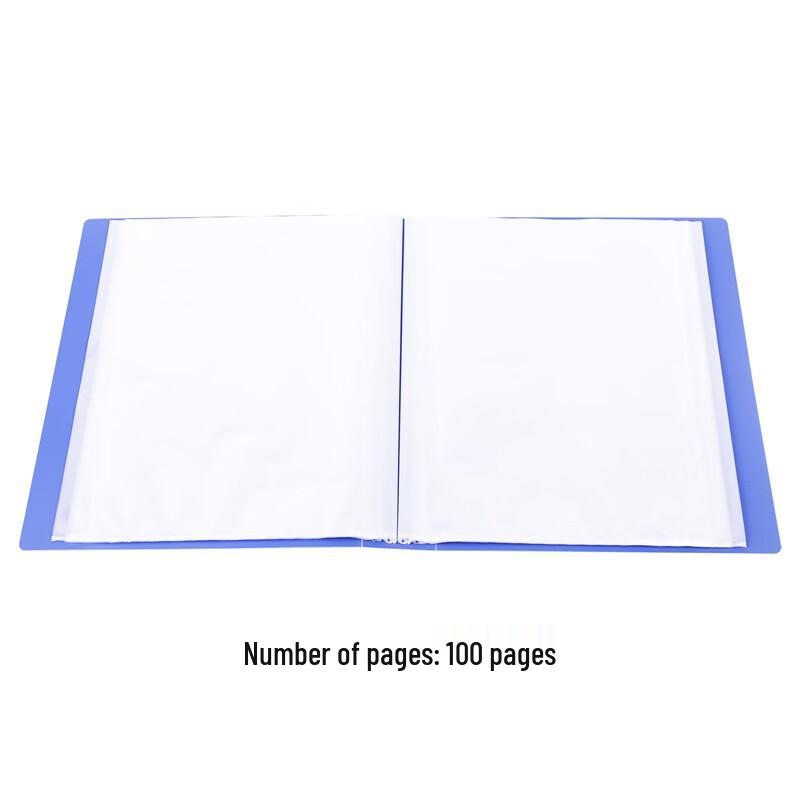 Deli A4 100-Page Document Holder