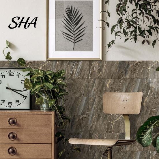 Peel And Stick Marble Tiles 12PCS Imitation Pattern Wall Stickers, Self-Adhesive Waterproof EVA Realistic Stone Texture Stickers Tiles, Scratch