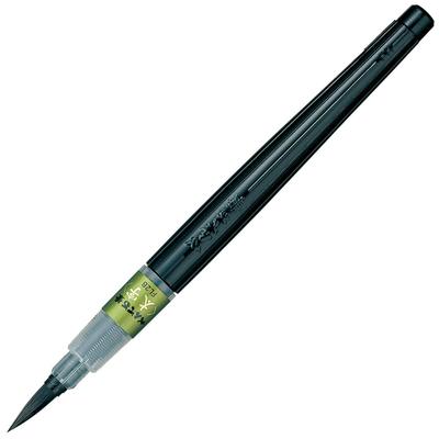 PENTEL Кисть Pentel Brush Bold 40 x 230 x 15 мм Ручка, XFL2B, Наконечник, Черный,