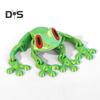 3D-печатная магнитная лягушка, шарнирная лягушка с подвижными суставами, гибкая игрушка для снятия стресса в виде животного для домашнего офиса, холодильника, украшения стола