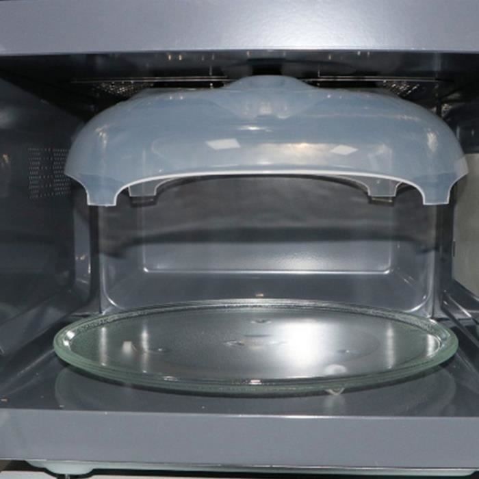 Крышка для микроволновой печи - LESHP - 1 шт. - Белая - Защита от брызг - Магнитная