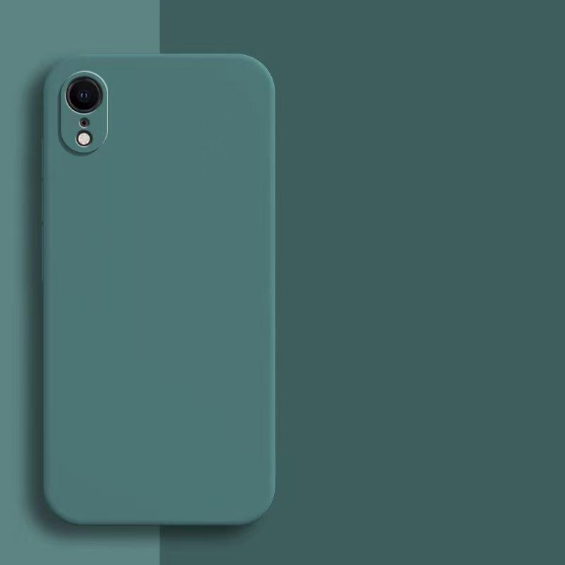 Жидкий силиконовый чехол для iPhone XR X Xs Max Ударопрочный ТПУ Силиконовый Защитный Задний Чехол для Телефона для iPhone X XR Xs Max