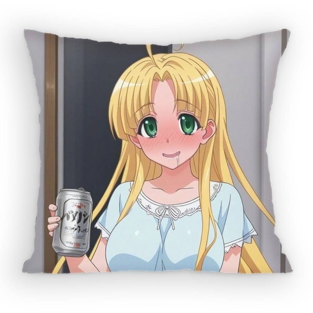 High School DxD Чехол на подушку Азия Ардженто Чехол от пылевых клещей Невидимая молния шелковистый Чехол на диванную подушку для спальни