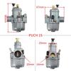 12mm 15mm Motorcycle Carburetor For Puch Maxi Bing E50 50cc  Engine Mini Scooter Moped Carb