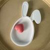 Rabbit Series Tray Molds Lop-Eared Easter Design Gypsum & Epoxy Resin Compatible Dish Storage Plate Home Garden Decor