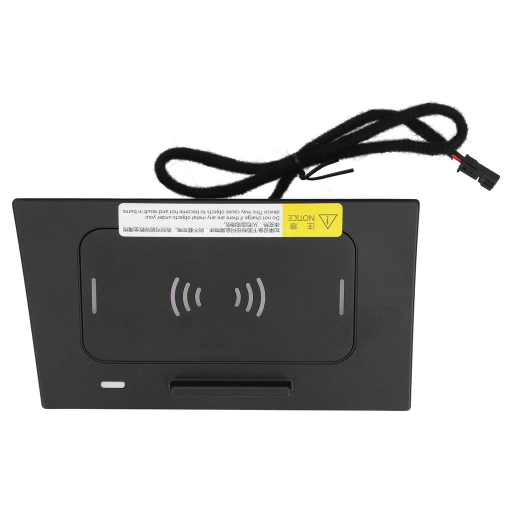 Автомобильное беспроводное зарядное устройство Чувствительный держатель для телефона 15 Вт ABS Подключи и работай Подходит для Hyundai Elantra 2016-2020