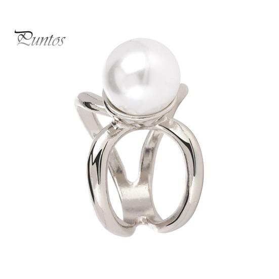 Stylish Geometric Silk Scarf Buckle Faux Pearl Light Luxury Exquisite Trendy Belt Scarf Buckle Outfit Accessory