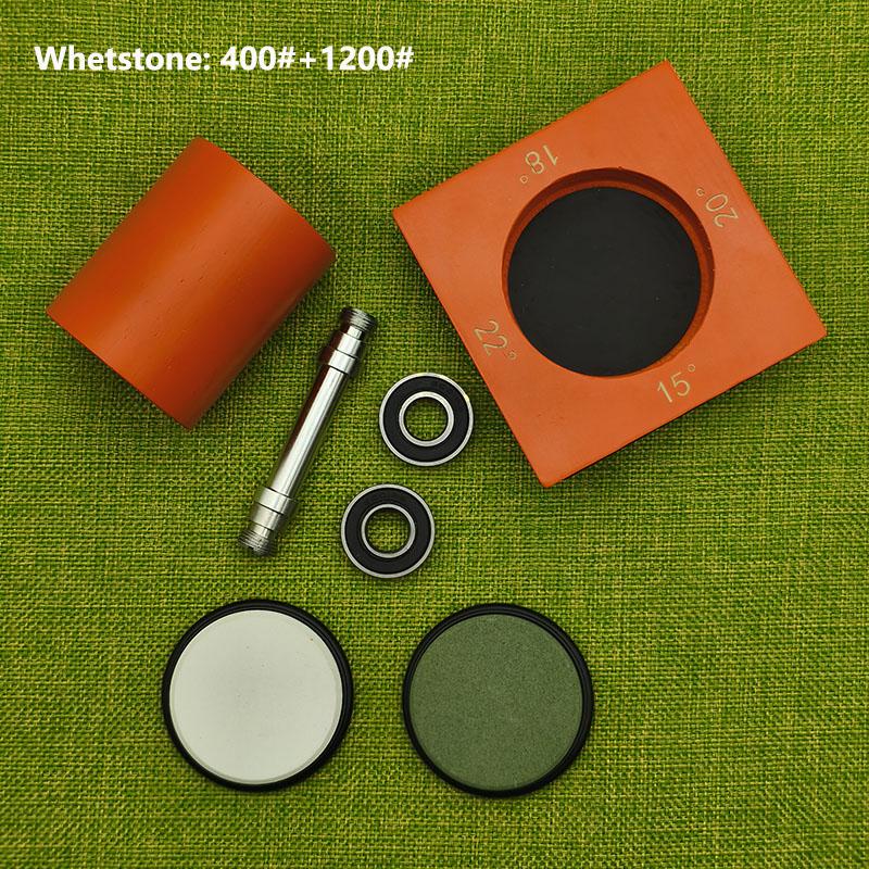 Новая роликовая точилка для ножей, четырехсторонний алмазный точильный камень, 15/18/20/22 градуса, магнитный угловой ролик для заточки кухонных ножей
