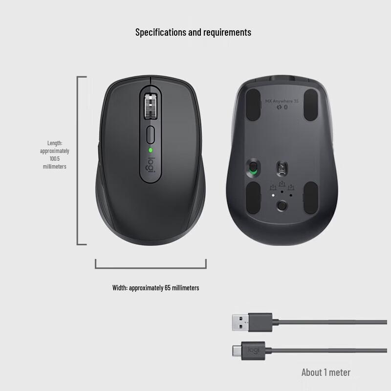 Logitech MX Anywhere 3S Wireless Silent Mouse