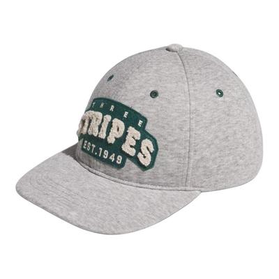 adidas Хлопковые бейсболки унисекс серые Adidas JF6258