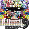 Dandys World Theme Birthday Party Decoration Tableware Dandy Plate Cup Balloon Napkin Backdrop For Baby Shower Kid Gift Supplies