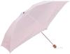 Folding Scala Embroidery Parasol Folding Umbrella for Women and Light For Rain or Rib 50cm [Moonbat] Um-feel 11002-02 [Heat Blocking, Shine] Pink,