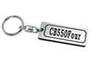 CB550 Four Двойное кольцо Акриловый Оригинальный Брелок CB550F Классический Мотоцикл Глушитель Руль Внешнее Зеркало Запчасти для Кастомизации Аксессуары A-816-2