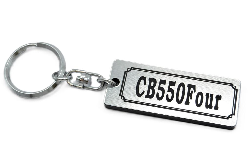 CB550 Four Двойное кольцо Акриловый Оригинальный Брелок CB550F Классический Мотоцикл Глушитель Руль Внешнее Зеркало Запчасти для Кастомизации Аксессуары A-816-2