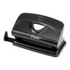 Stat 2 Hole Puncher Small 10 Sheets (Black) (Metal)
