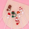 2Pcs Christmas Silicone Straw Cap 10mm Reusable Dust-Proof Straw Topper for Cup Party Decor Santa Claus Snowman