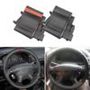 Для Land Rover Freelander 1 1997-2004 Автомобильные аксессуары Ручная строчка Микрофибра Кожа Салон Накладка на рулевое колесо