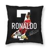 1 шт. Декоративные наволочки Криштиану Роналду Cr7 для уютной гостиной и спальни Мягкие Машинная стирка Подушки в комплект не входят