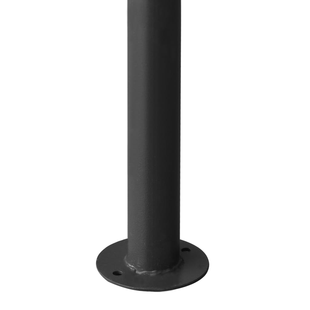 Vidaxl Altana, Antracytowa, 3X3 M, 180 G/M², Tkanina I Stal