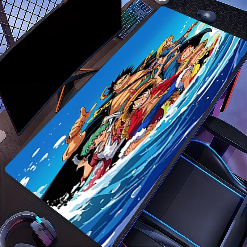 One Piece Print Mouse Pad, for Keyboard Pad Laptop PC Mat for Office Home Use, Desk Decor, Perfect Birthday Gift for Gamers