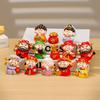 Chinese God Chinese New Year Figurines Resin New Year Mascot Doll  Car Interior Ornament