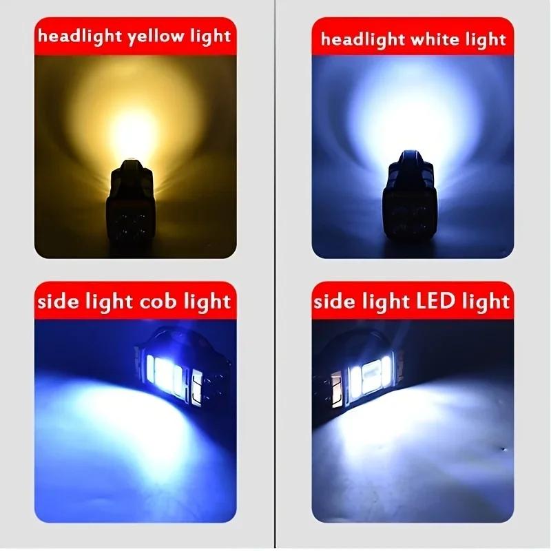 Высокомощные светодиодные фонарики для кемпинга, рабочий фонарь, солнечная зарядка, 4 передачи, USB-аккумулятор, водонепроницаемый фонарь для улицы