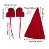 Рождественский набор Красная верхушка-шляпа на елку Нос Перчатка Украшения Счастливого Рождества Декор для елки Домашний декор для вечеринки Дом