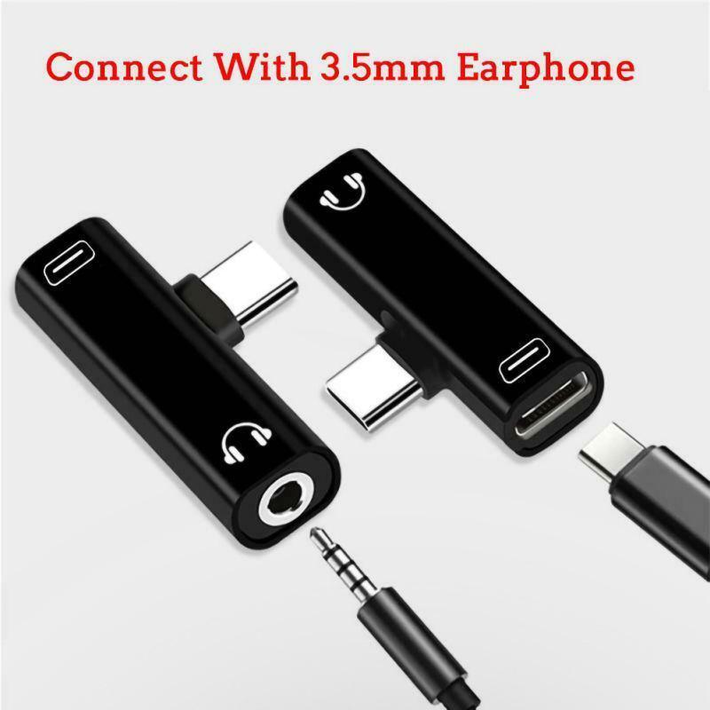 Тип C USB C до 3,5 мм Aux аудиокабель для наушников Внешний микрофон Аудиоразъем для наушников Микрофонный адаптер