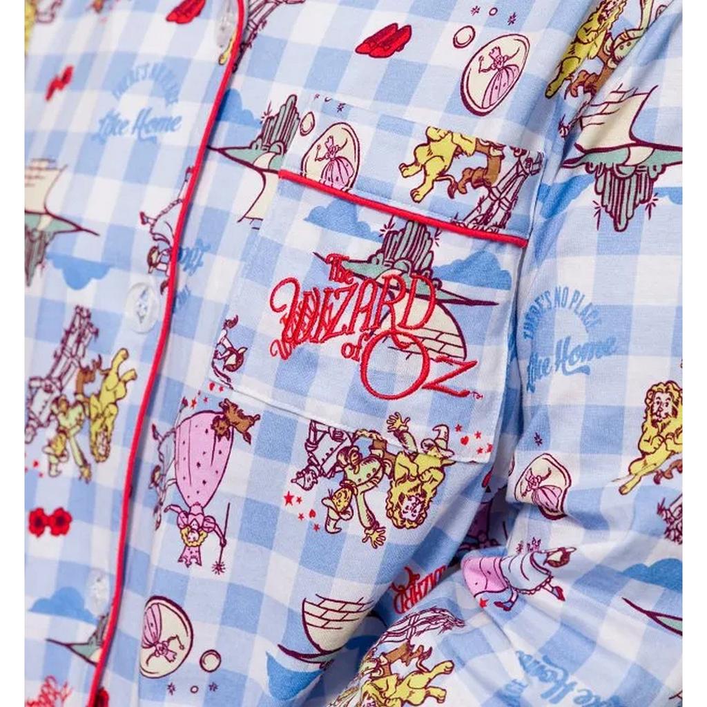 The Wizard Of Oz Womens/Ladies There´s No Place Like Home Long Pyjama Set