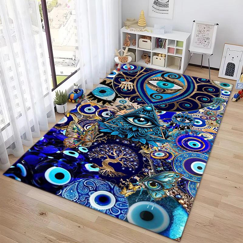 Mystic Eye Art Carpet Is Suitable For Living Room And Bedroom Doormats Office Balcony Decorative Carpet A3