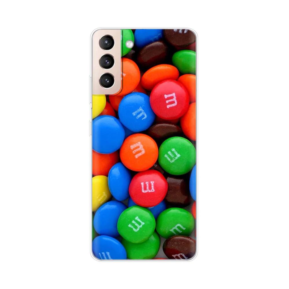 Для Samsung Galaxy S21 S 21 FE Plus Чехол Мягкий ТПУ Задние Чехлы для Телефона Чехол для Samsung S21 Ultra GalaxyS21 Силиконовый Чехол для Телефона