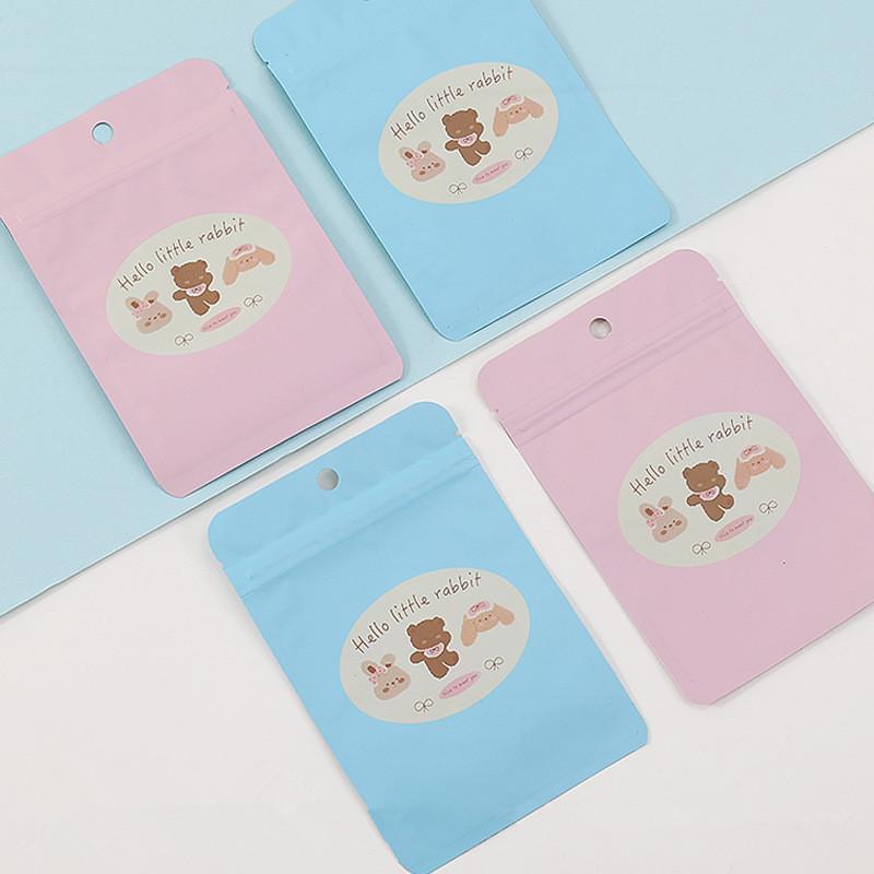 10 шт. Мультяшный Мультяшный Конфеты Печенье Самоклеящийся Пакет для Хранения Креативный Пакет для Закусок Кукла Игрушка Пакет-Сюрприз Подарочный Пакет Сюрприз