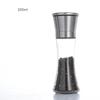 Multi-functional Pepper Shakers Set with Stand Stainless Steel Salt Pepper Mill Manual Spice Pepper Grinder Mill Milled Powder