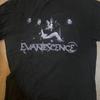 Винтажная футболка Evanescence 2004 года, двусторонняя, перепечатка