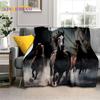 Одеяло Horse Pentium Gallant Steed 3D Animal, мягкое одеяло для дома, спальни, кровати, дивана, пикника, путешествия, офиса, чехол, подарок для ребенка