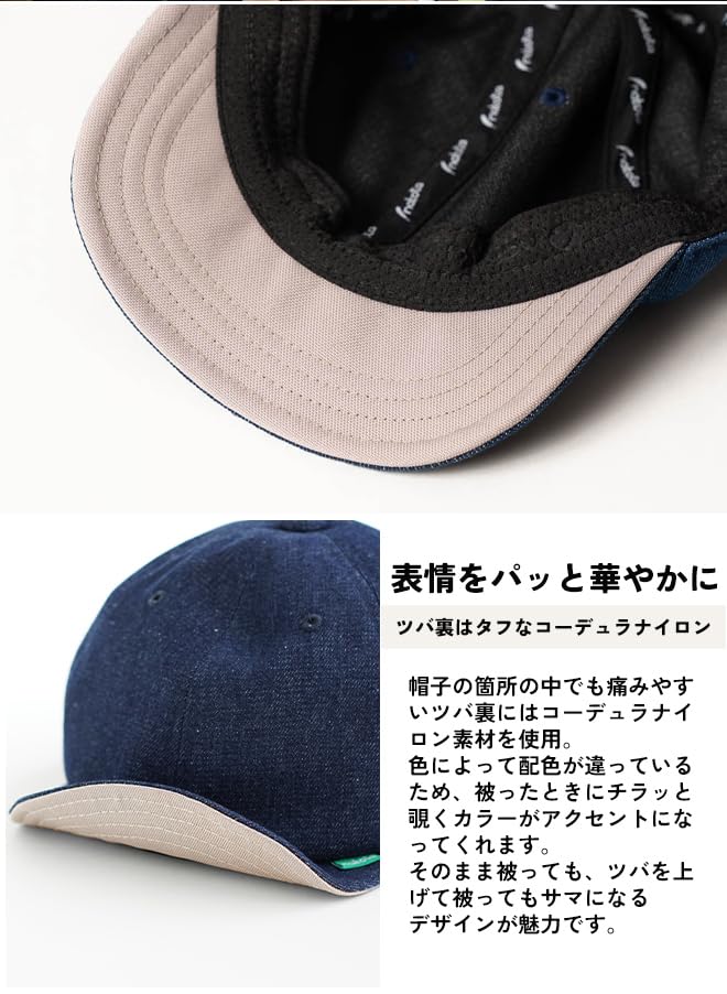 Nakota BOLD ROUND CAP Бейсболка Короткая Однотонная Простая Повседневная и Универсальный размер Серая Кепка, Козырек, Деним, Стиль, Мужская Женская, Весна, Лето, Осень, Зима,