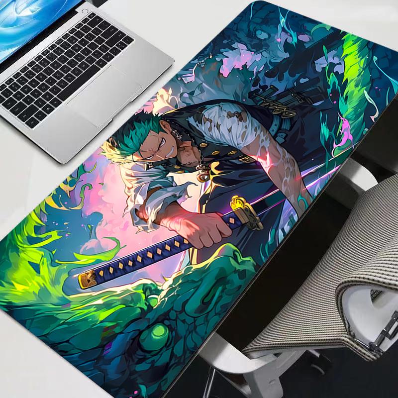 Gaming Mousepad Big Computer One Piece Gamer Mouse Pad Durable Natural New Rubber With Locking Edge Gaming Mouse Mat XXL