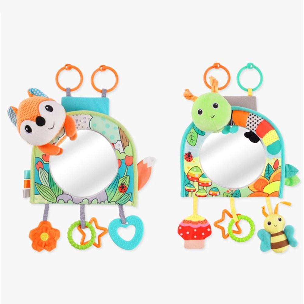 Выпуклое зеркало для детской машины, зеркало заднего вида из полиэстера для детей, для детей