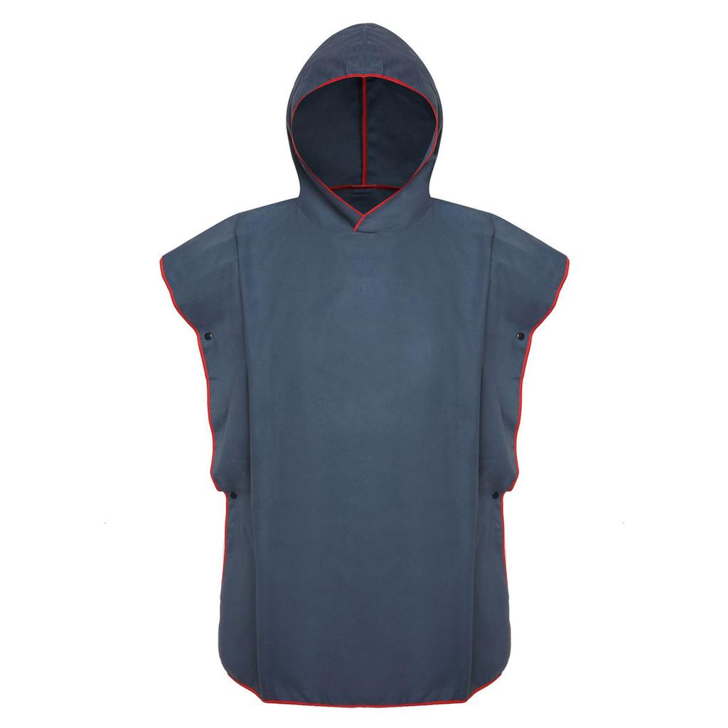 Банное полотенце с капюшоном для детей, быстросохнущее банное полотенце-пончо для пляжа, бассейна