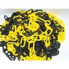 TALIAPLAST - 25m Chain N°8 Plastic Black/Yellow