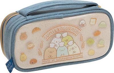 Сумка-пенал с двумя молниями Sumikkogurashi Sumikkopankyoshitsu PY77001