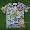 Japan National Team Edition Soccer Jersey Bamboo Fiber All Unisex Adult Sports T-Shirt