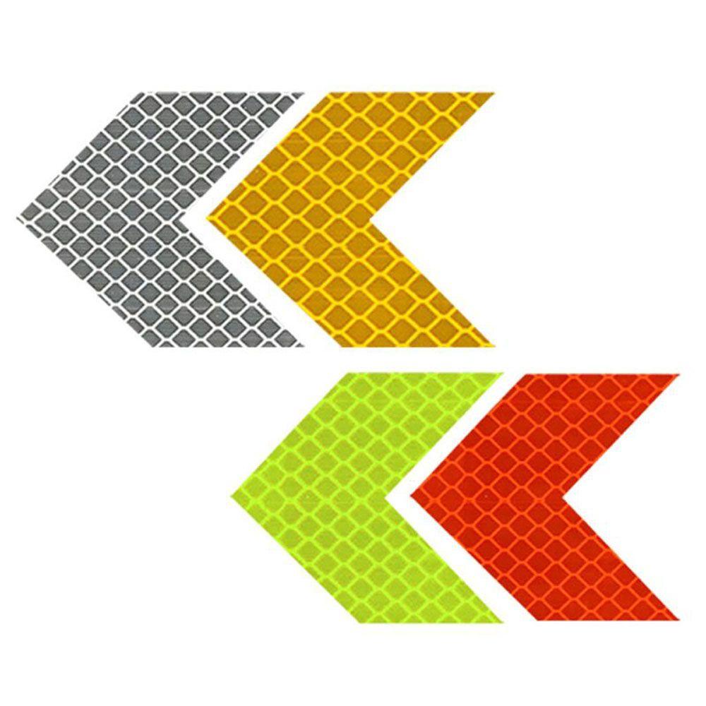 Arrow Decal Reflector Auto Body Reflective Sticker Exterior Accessories Car Accessories Car Sticker